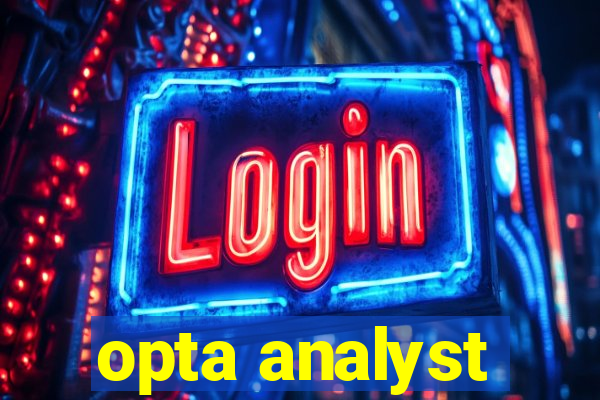 opta analyst